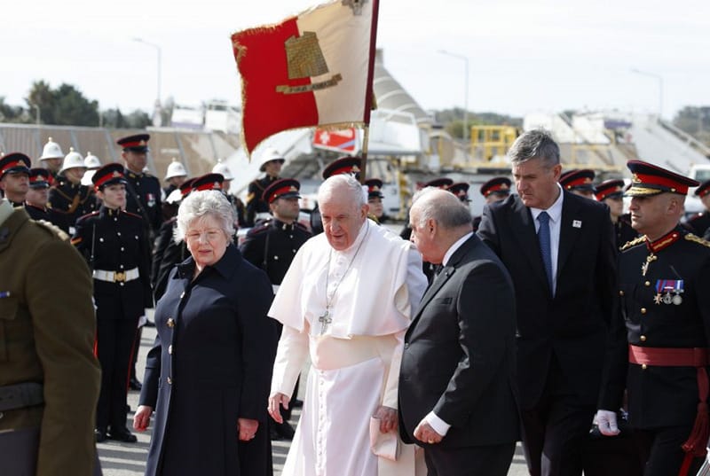 pope in malta