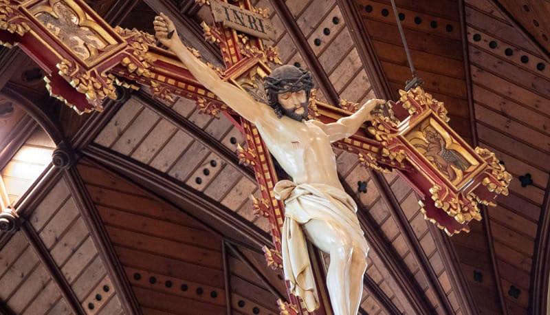 cathedral crucifix