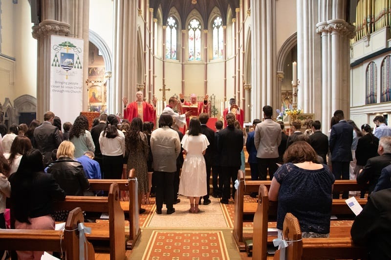 Confirmation, St John’s Cathedral, Portsmuth. May 2022. Photographer: Anne Dobeson