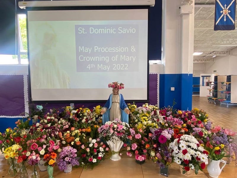 may procession st dominic savio