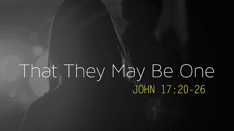 that they may be one