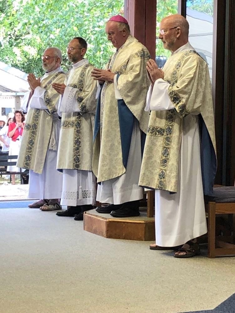 Bishop Philip in readiness