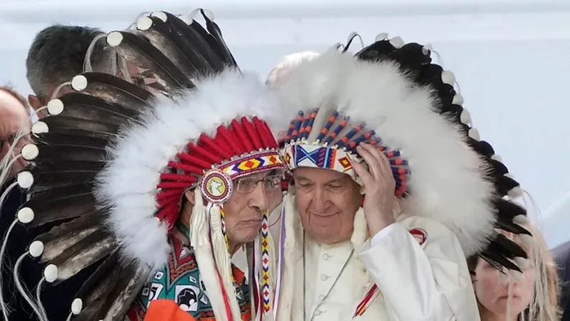 pope in canada