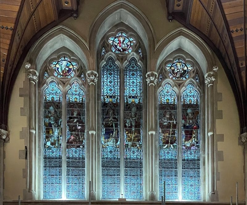 restored west window