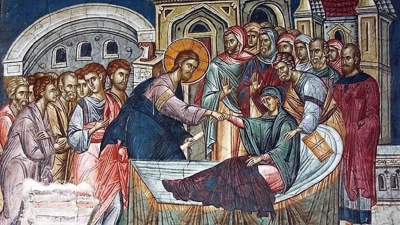 jesus heals simon peters mother in law