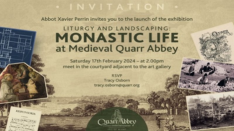 quarr monastic life exhibition