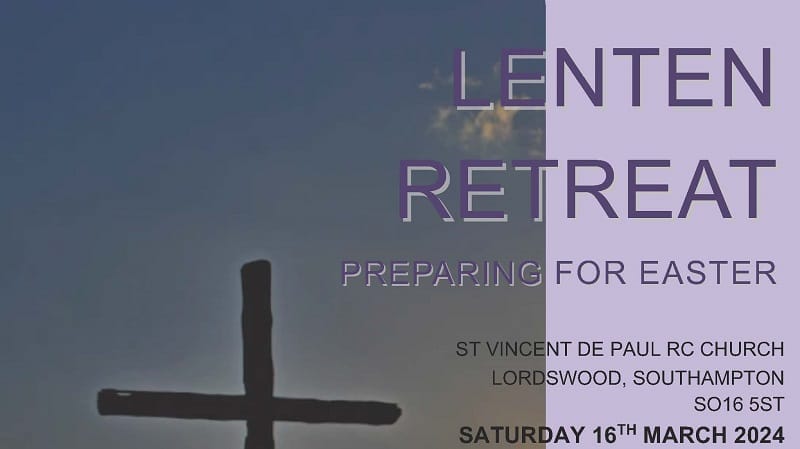 Lenten Retreat Poster
