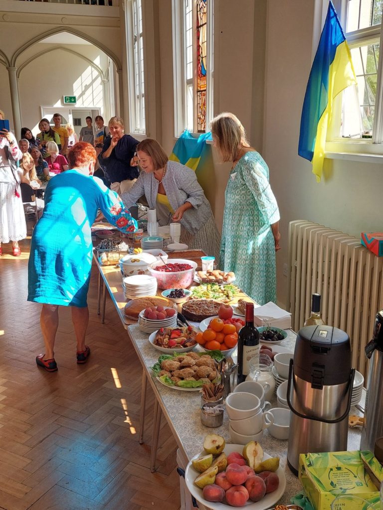 St Peter's Refugee Sanctuary Hub Ukranian celebrations
