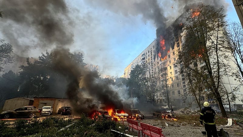 ukraine fire