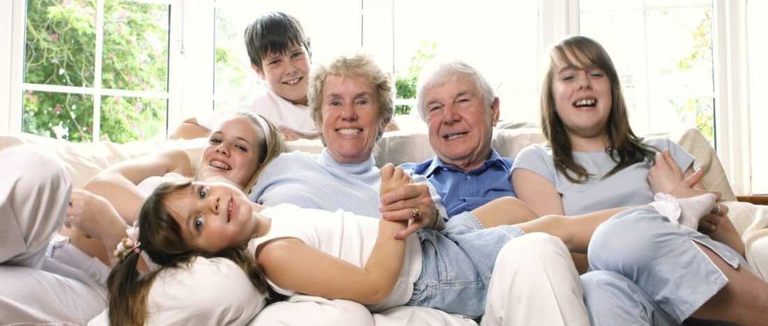 ElderlyCoupleWithKids